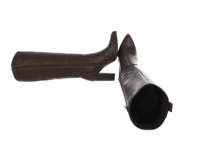 Bottes Hautes en Cuir Premium